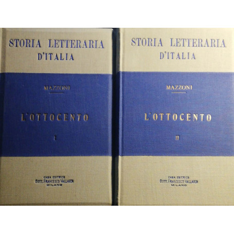 L' ottocento vol. I e II