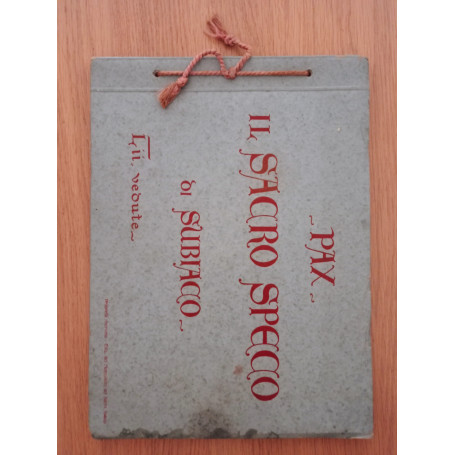 PAX - IL SACRO SPECO DI SUBIACO