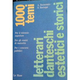 Mille temi - letterari  danteschi  estetici  storici