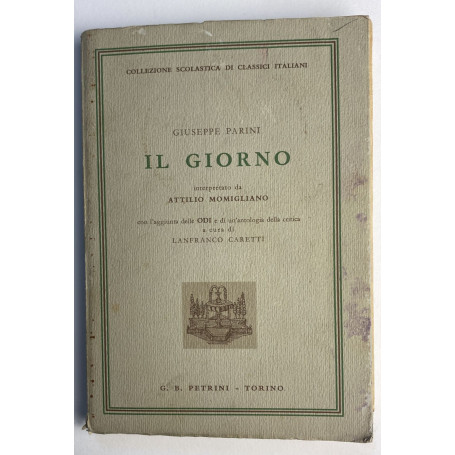 Il giorno. Interpretato da Attilio Momigliano