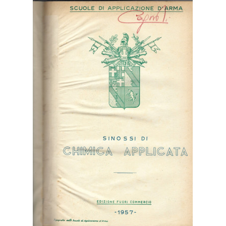 SINOSSI DI CHIMICA APPLICATA