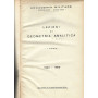 LEZIONI DI GEOMETRIA ANALITICA   I ANNO. 1954-1955