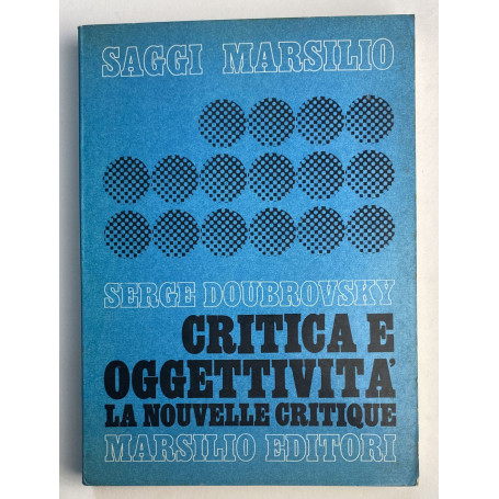 Critica e ogettività. La nouvelle critique