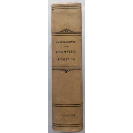 Lezioni di geometria analitica.