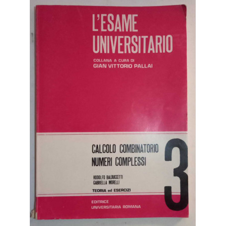 Calcolo combinatorio  numeri complessi