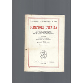 SCRITTORI D' ITALIA  vol. II