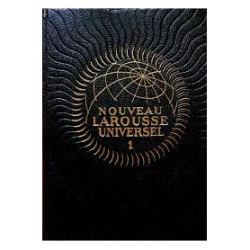 Nouveau Larousse universel vol.1 Dictionnaire encyclopédique en deux volumes.