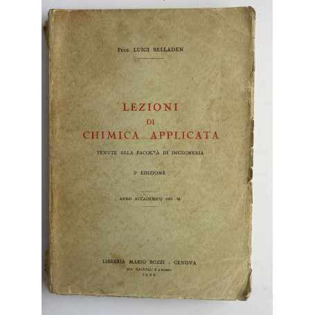 Lezioni di chimica applicata