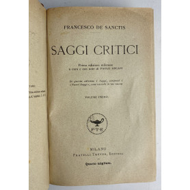 Saggi critici. Vol.1
