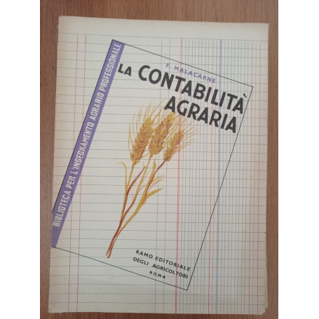 La contabilità agraria