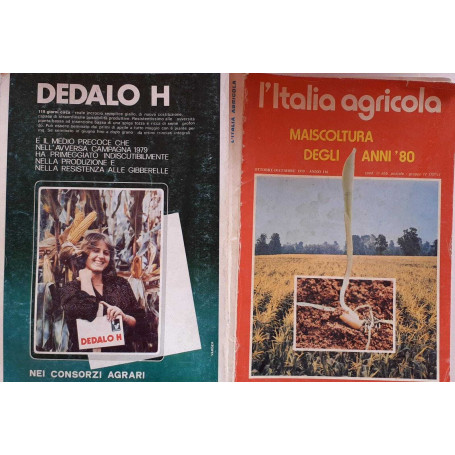 L'Italia agricola. Rivista trimestrale di scienza e tecnica agrarie. Anno 116 n.4
