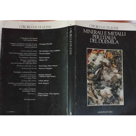Minerali e metalli per l'Italia del duemila