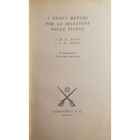 I nuovi metodi per la selezione delle piante