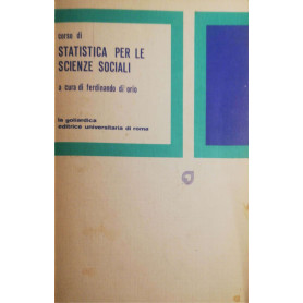 Statistica per le scienze sociali