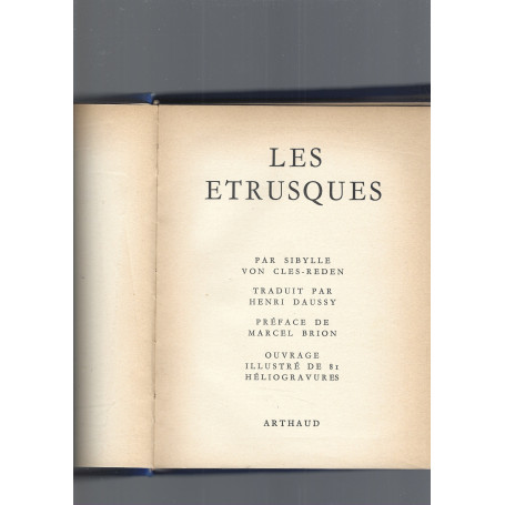 LES ETRUSQUES