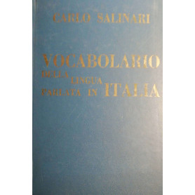 Vocabolario della lingua parlata in Italia