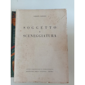 Soggetto e sceneggiatura