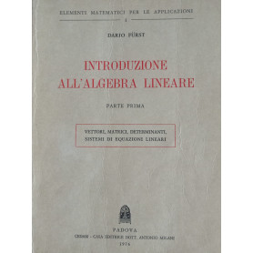 Introduzione all'algebra lineare