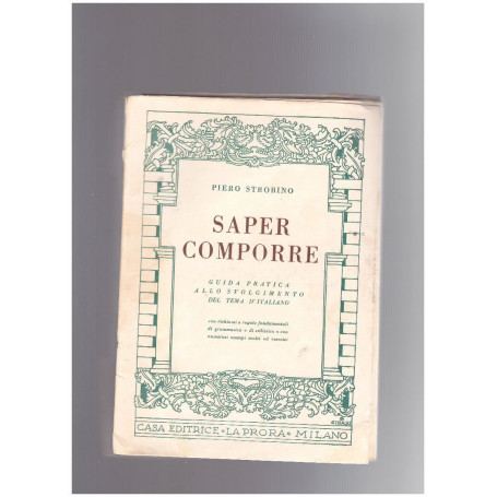 SAPER COMPORRE