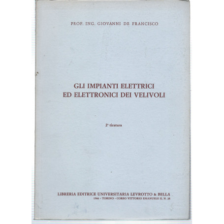 Gli impianti elettrici ed elettronici dei velivoli