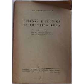 Scienza e tecnica in frutticoltura