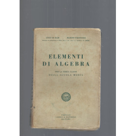ELEMENTI DI ALGEBRA