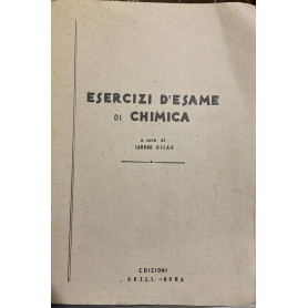 Esercizi d'esame di chimica