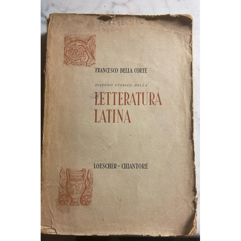 Disegno storico della letteratura latina