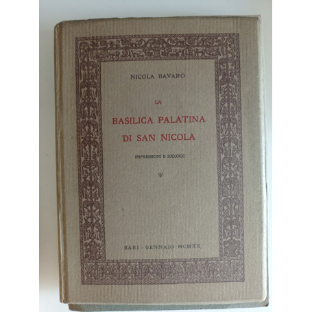 La Basilica Palatina di San Nicola