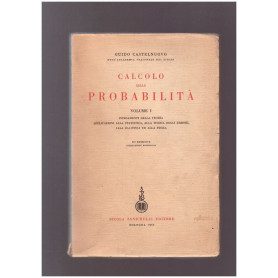 Calcolo delle probabilità Volume I