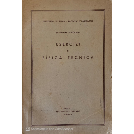 Esercizi di fisica tecnica