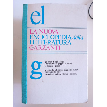 La nuova enciclopedia della letteratura Garzanti
