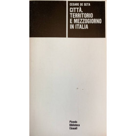 Città territorio e mezzogiorno in Italia