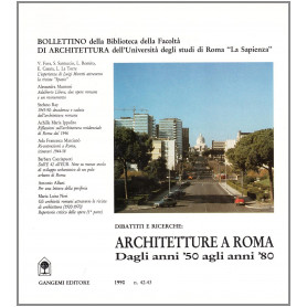 Architetture a Roma. Dagli anni '50 agli anni '80