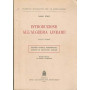 Introduzione all'algebra lineare - Parte prima