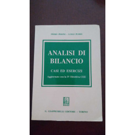 Analisi di bilancio : casi ed esercizi : aggiornato con la IV direttiva CEE
