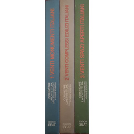 Comunicare l'architettura. Venti spazi aperti italiani (3 volumi)