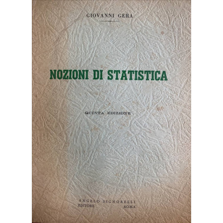 Nozioni di statistica