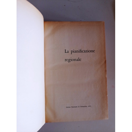La pianificazione regionale