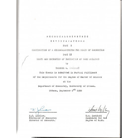 Microcalorimetric investigation