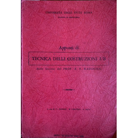 Appunti di tecnica delle costruzioni I/B