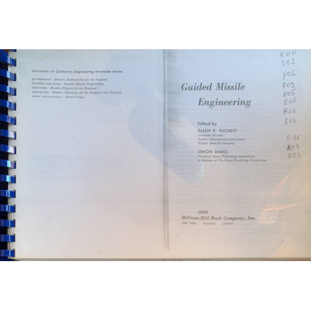 Guided missile engineering