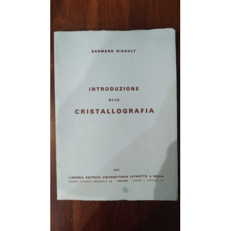 Introduzione alla cristallografia