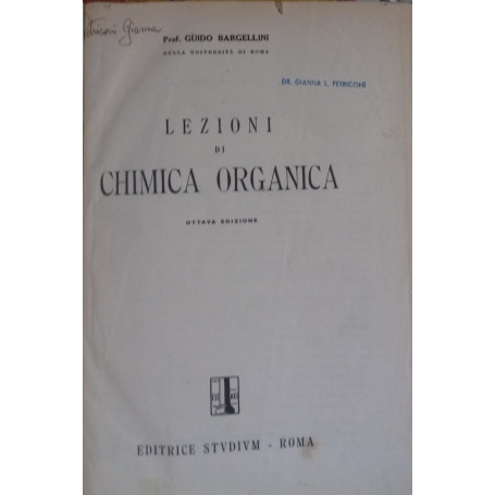 Lezioni di chimica organica