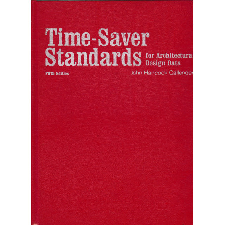Time-saver standards for Architectural design data