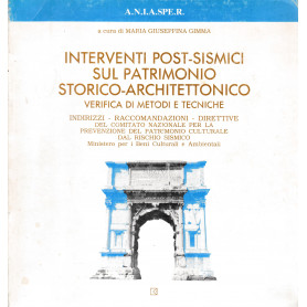 Interventi post-sismici sul patrimonio storico-architettonico