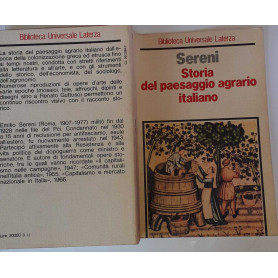 Storia del paesaggio agrario italiano