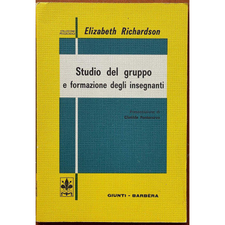 studio del gruppo e formazione degli insegnanti