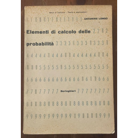 ELEMENTI DI CALCOLO DELLE PROBABILITA'