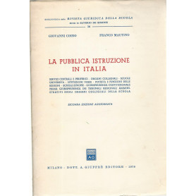 La pubblica istruzione in Italia